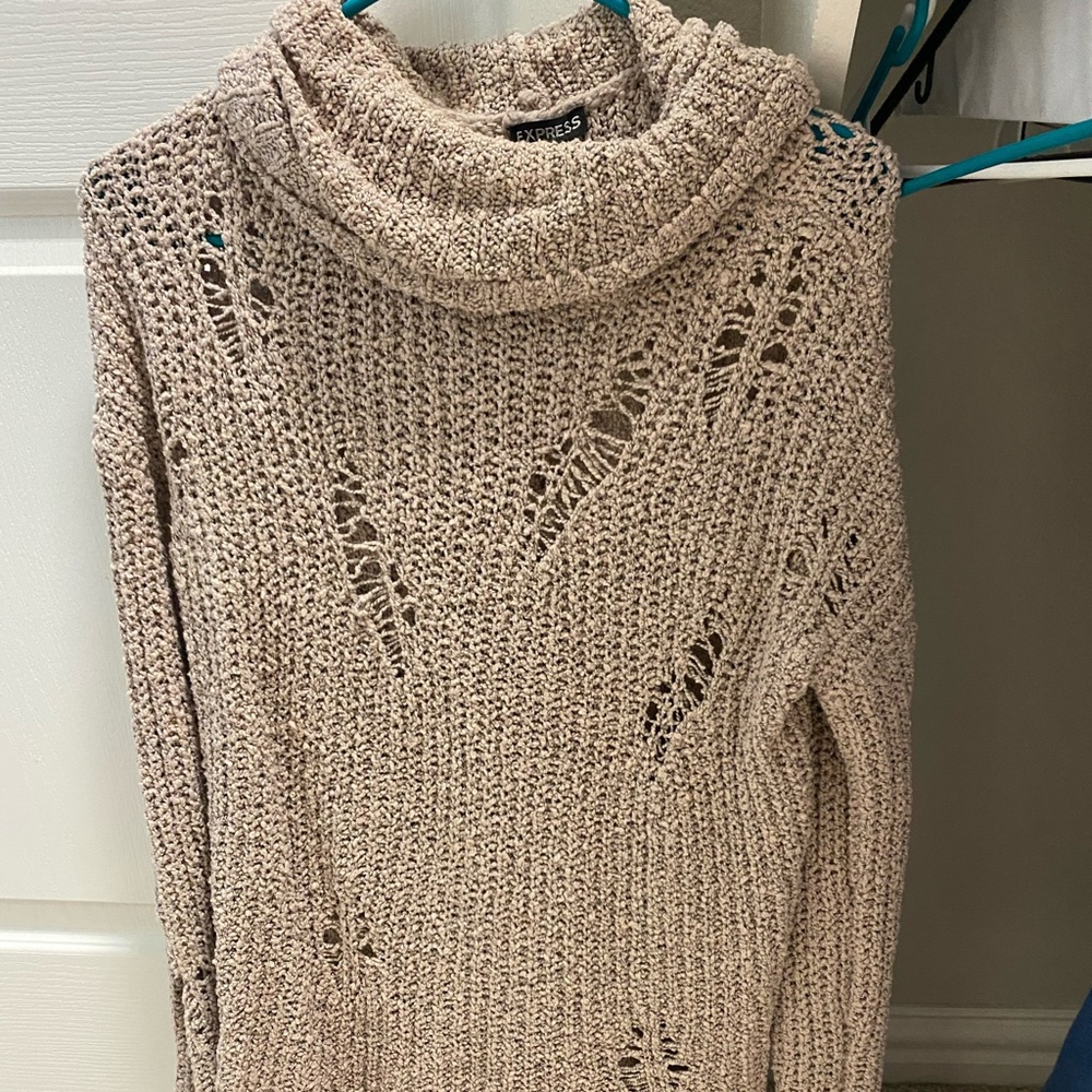 Express cowl neck sweater
